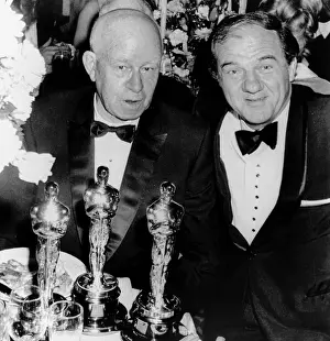 General Prints: General Omar Bradley and Karl Malden at he 43rd Annual Academy Awards