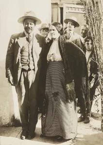 Years Old Prints: General Pancho Villa with his first wife, Luz Corral, on Jan. 1, 1914