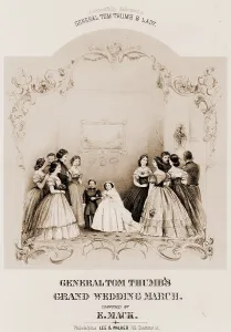 Thumb Prints: General Tom Thumb's grand wedding march