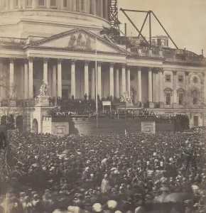 Formal Dress Prints: General view of Inauguration of Mr