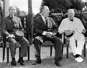 Summits Prints: Generalissimo Chiang Kai-shek, Franklin Roosevelt