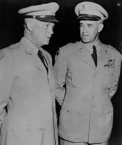 Omar Prints: Generals Dwight Eisenhower and Omar Bradley