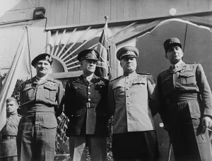 Georgii Prints: Generals Montgomery, Eisenhower
