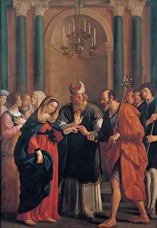 Emilia Romagna Prints: Gennari Bartolomeo, The Marriage of the Virgin Mary