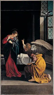 Togetherness Prints: Gentileschi Orazio, The Annunciation