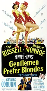 Bare Legs Prints: GENTLEMEN PREFER BLONDES, US poster