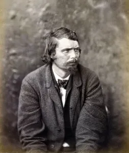 Assassin Prints: George A. Atzerolt a Lincoln Assassination conspirator in maniacals at the Washington Navy Yard