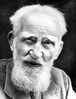 Playwright Prints: George Bernard Shaw 1856-1950, Irish Playwright