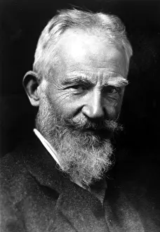 Playwright Prints: George Bernard Shaw 1856-1950, Irish Playwright