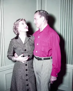 THE GEORGE BURNS AND GRACIE ALLEN SHOW, from left: Gracie Allen, George Burns, 1950-1958