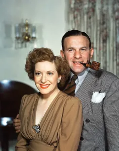 THE GEORGE BURNS AND GRACIE ALLEN SHOW, from left: Gracie Allen, George Burns, 1950-1958