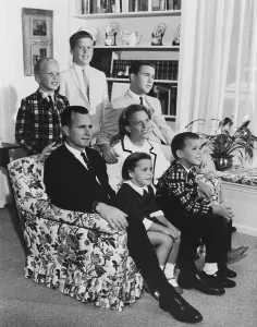 Parents Prints: The George Bush family in 1964 in Houston
