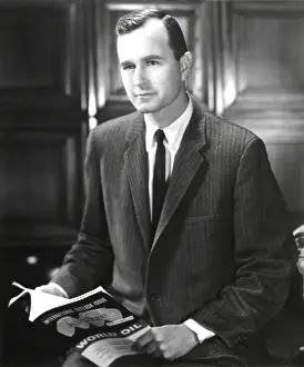 Businessman Prints: George Bush, as president of Zapata Off-Shore Oil company