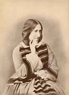 Eliot Prints: George Eliot, Victorian author of the classics SILAS MARNER (1861)