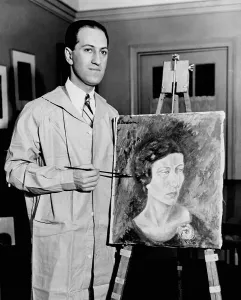Gershwin Prints: George Gershwin ( 1898-1937) American composer was also a painter