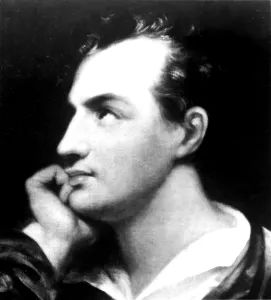 Byron Prints: George Gordon Byron (Lord Byron). Courtesy: CSU Archives / Everett Collection