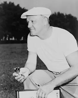 National League Prints: George Halas, founder and coach of the Chicago Bears in 1949