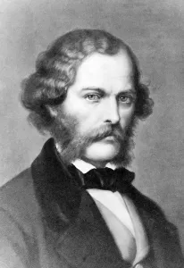 Eliot Prints: George Henry Lewes (1817-1878) English writer and long time romantic partner of famous women novelist