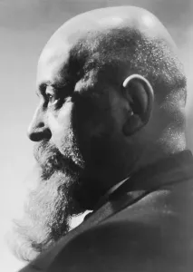 George Ivanovich Gurdjieff, (1866-1949), was a Greek-Armenian mystic whose taught his followers priciples to increase their vitality and awareness