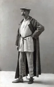 Siberia Prints: George Kennan (1845-1924) in Siberian exile dress and chains