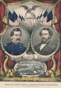 Candidate Prints: George McClellan (1826-1885), the Democratic candidate for president in 1864
