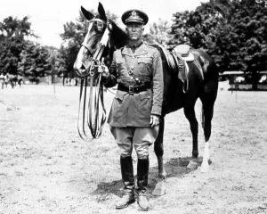 Soldier Prints: GEORGE PATTON, Fort Meyer, Virginia, 06-05-33. Courtesy: CSU Archives / Everett Collection