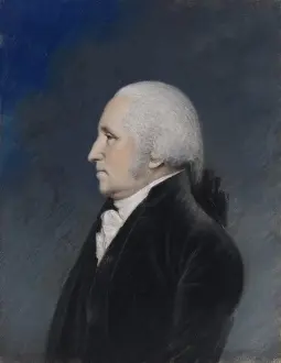 Drawing Prints: George Washington, 1st President of the United States, held office from 1789 to 1797