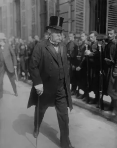 Georges Prints: Georges Clemenceau, Nov. 1917, when he became Prime Minister of France and Minister of War