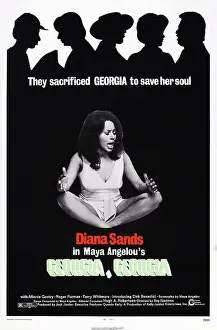 2014 Prints: GEORGIA, GEORGIA, US poster art, Diana Sands, 1972