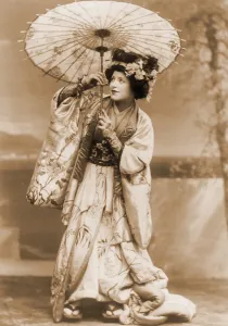 Geraldine Prints: Geraldine Farrar (1882-1967), in role of Cio-Cio San in Puccini's opera