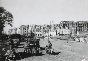 Lcgr1406 Prints: German Center army captured Minsk on June 25, 1941, in Operation Barbarossa