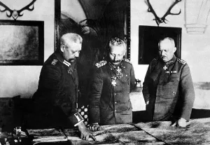 Erich Prints: German General Headquarters. General von Hindenburg
