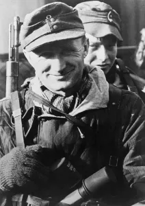 War 2 Prints: Two German soldiers, one middle aged