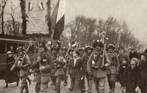 Homecoming Prints: German soldiers welcomed home from World War 1
