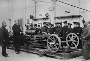 Tracks Prints: German women training to become street car drivers in Berlin during World War I
