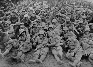 Surrendered Prints: German WW1 POWs who surrendered at Messines Ridge in June 1917