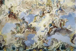 Rococo Prints: GERMANY. Brhl. Augustusburg Palace