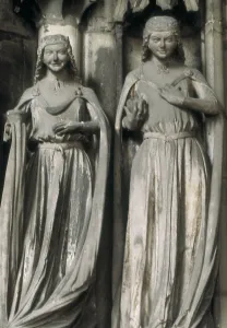 GERMANY. Magdeburg. Cathedral of Saints Catherine and Maurice. Gothic art. Sculpture on rock. AISA/Everett Collection (46161)**US SALES ONLY**