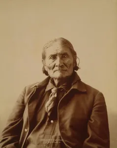 1890 Prints: Geronimo (1829-1909), Chiricahua Apache warrior in 1898