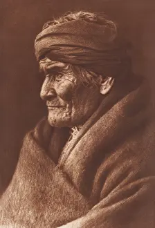 Studio Portrait Prints: GERONIMO-APACHE, 1907, photogravure by Edward Curtis