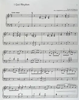 Musics Prints: GERSHWIN, George (1898-1937)