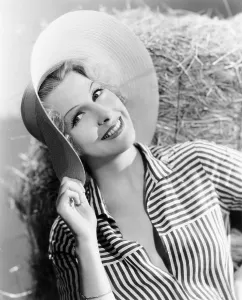 Wide Brim Hat Prints: Gertrude Michael, 1935