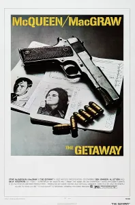 Films By Sam Peckinpah Prints: THE GETAWAY, US poster, from left: Steve McQueen, Ali MacGraw, 1972