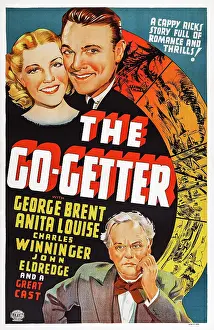 Brent Prints: THE GO GETTER, US poster art, top from left: Anita Louise