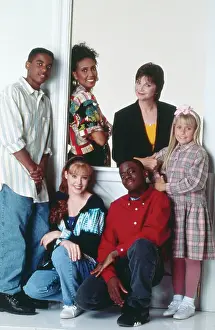 : GETTING BY, cast photo, clockwise from left: Merlin Santana