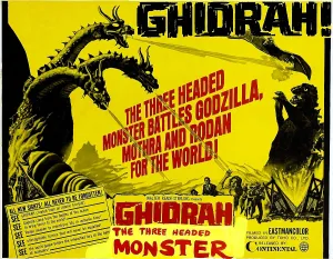 Fire Breathing Prints: GHIDORAH, THE THREE-HEADED MONSTER