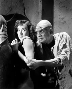 Noble Prints: THE GHOST BREAKERS, from left, Paulette Goddard, Noble Johnson, 1940