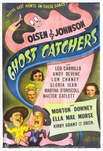 Bow Tie Prints: GHOST CATCHERS, US poster, bottom left from left: Ole Olsen