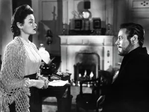 Images Dated 12th October 2005: THE GHOST AND MRS. MUIR, Gene Tierney (wearing a costume designed by Oleg Cassini)