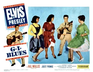 Images Dated 2nd June 2016: G.I. BLUES, at right, Elvis Presley, Juliet Prowse, 1960